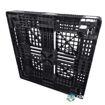 Plastic Pallets For Sale: CLEARANCED - Used 43x43x6 Black Plastic Pallets Export PP/PE Ohio In Ohio - image  1 Plastic Pallets For Sale: CLEARANCED - Used 43x43x6 Black Plastic Pallets Export PP/PE Ohio In Ohio - image  1