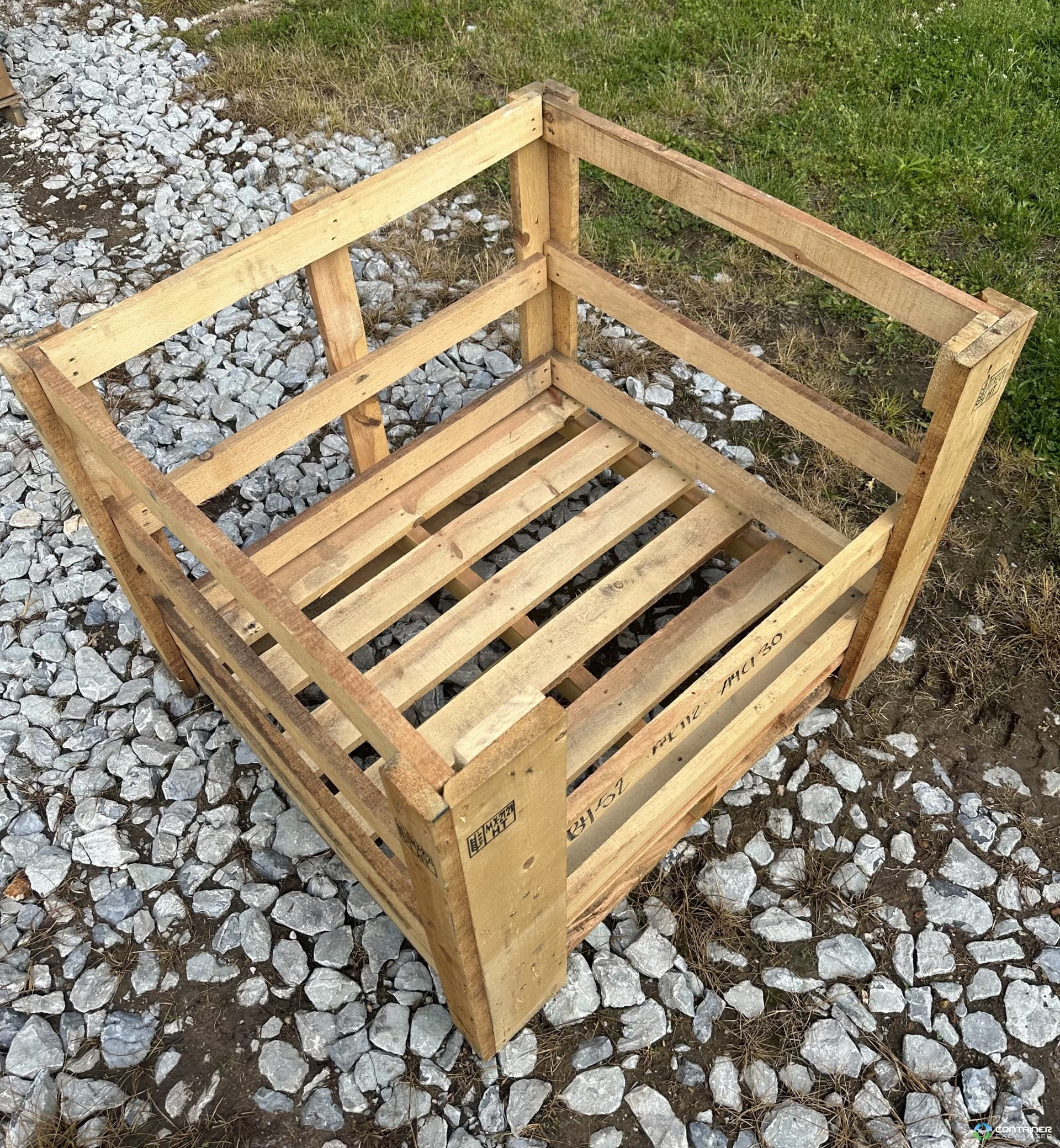 Wood Crates For Sale: Used 38.5x42.5x32.5 Heat Treated Wood Crate Missouri In Missouri - image  2 Wood Crates For Sale: Used 38.5x42.5x32.5 Heat Treated Wood Crate Missouri In Missouri - image  2