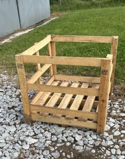 Wood Crates For Sale: Used 38.5x42.5x32.5 Heat Treated Wood Crate Missouri In Missouri - image  3 Wood Crates For Sale: Used 38.5x42.5x32.5 Heat Treated Wood Crate Missouri In Missouri - image  3