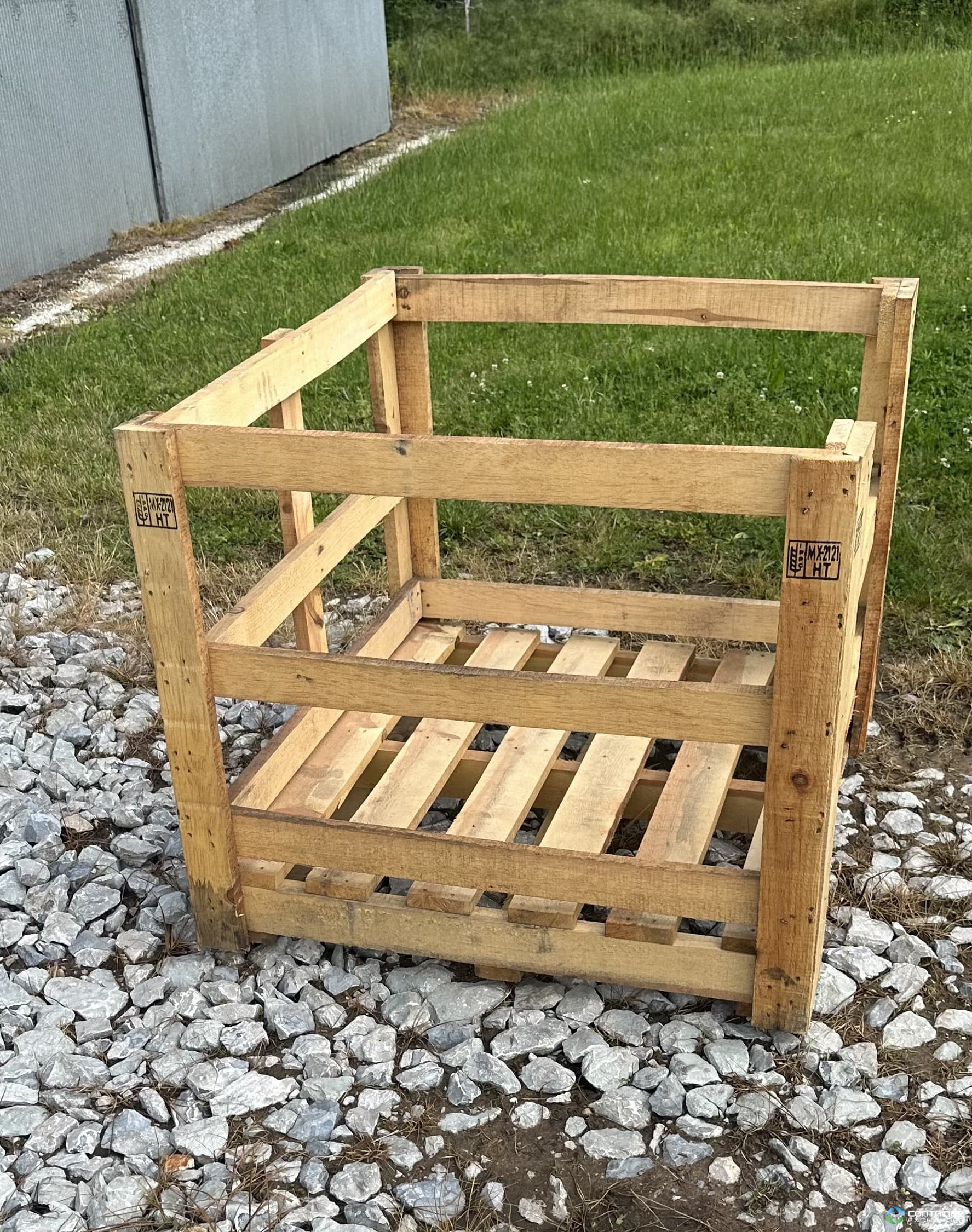 Wood Crates For Sale: Used 38.5x42.5x32.5 Heat Treated Wood Crate Missouri In Missouri - image  3 Wood Crates For Sale: Used 38.5x42.5x32.5 Heat Treated Wood Crate Missouri In Missouri - image  3
