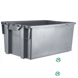 Stack & Nest Totes For Sale: Used 19.3x15.8x10.7 Stack and Nest Orbis Totes Missouri In Missouri - image 1 Stack & Nest Totes For Sale: Used 19.3x15.8x10.7 Stack and Nest Orbis Totes Missouri In Missouri - image 1