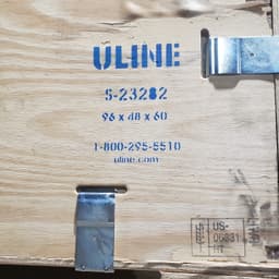 Wood Crates For Sale: New 96x48x52 Uline S- 23282 P Wooden Crate Michigan In Michigan - image  3 Wood Crates For Sale: New 96x48x52 Uline S- 23282 P Wooden Crate Michigan In Michigan - image  3