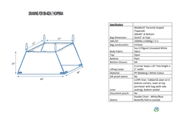 Bulk Bags - FIBC For Sale: New 40x40x24 Pyramid Shaped Concrete Wash Out Bulk Bags New Jersey In New Jersey - image 1 Bulk Bags - FIBC For Sale: New 40x40x24 Pyramid Shaped Concrete Wash Out Bulk Bags New Jersey In New Jersey - image 1