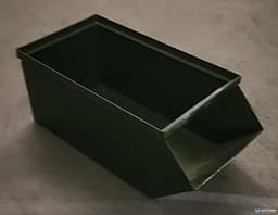 Organizer Bins For Sale: Used 15x9x7.5 Green Steel Open End Bins New York In New York - image 2 Organizer Bins For Sale: Used 15x9x7.5 Green Steel Open End Bins New York In New York - image 2