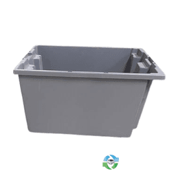Stack & Nest Totes For Sale: Used 19.5x15.5x10 Stack & Nest Container Indiana In Indiana - image 1 Stack & Nest Totes For Sale: Used 19.5x15.5x10 Stack & Nest Container Indiana In Indiana - image 1