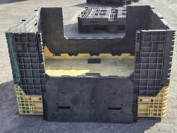 Pallet Containers For Sale: Refurbished 57x48x34 Buckhorn Collapsible Bulk Containers with 2 Drops Ohio In Ohio - image  2 Pallet Containers For Sale: Refurbished 57x48x34 Buckhorn Collapsible Bulk Containers with 2 Drops Ohio In Ohio - image  2