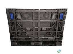 Pallet Containers For Sale: Refurbished 45x48x34 Collapsible Bulk Containers with 2 Drop Doors Mixed Colors In Ohio - image  2 Pallet Containers For Sale: Refurbished 45x48x34 Collapsible Bulk Containers with 2 Drop Doors Mixed Colors In Ohio - image  2