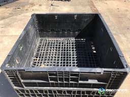 Pallet Containers For Sale: Used 45x48x25 Collapsible Bulk Containers w. Drop Doors Mixed Colors North Carolina In North Carolina - image 2 Pallet Containers For Sale: Used 45x48x25 Collapsible Bulk Containers w. Drop Doors Mixed Colors North Carolina In North Carolina - image 2