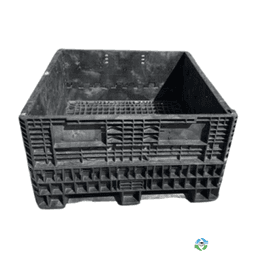 Pallet Containers For Sale: Used 56x48x34 Collapsible Bulk Containers w. Drop Doors Mixed Colors Michigan In Michigan - image 1 Pallet Containers For Sale: Used 56x48x34 Collapsible Bulk Containers w. Drop Doors Mixed Colors Michigan In Michigan - image 1