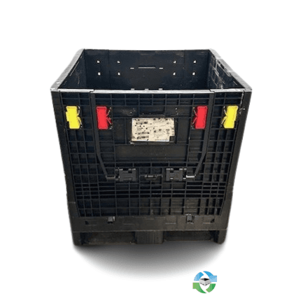 Pallet Containers For Sale: Used 30x32x34 Collapsible Bulk Containers w. Drop Doors Mixed Colors North Carolina In North Carolina - image 1 Pallet Containers For Sale: Used 30x32x34 Collapsible Bulk Containers w. Drop Doors Mixed Colors North Carolina In North Carolina - image 1