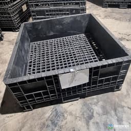 Pallet Containers For Sale: Refurbished 45X48X20 Rigid Bulk Containers Indiana In Indiana - image 2 Pallet Containers For Sale: Refurbished 45X48X20 Rigid Bulk Containers Indiana In Indiana - image 2