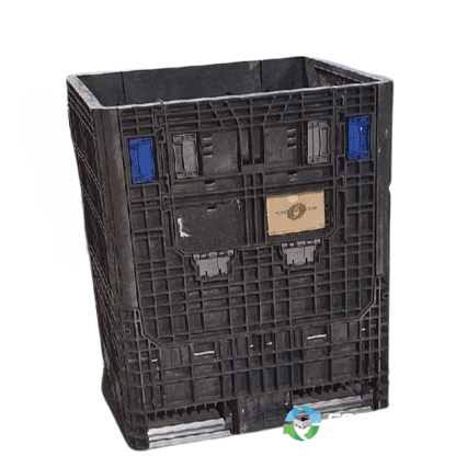 Pallet Containers For Sale: Refurbished 30x32x39 Collapsible Bulk Containers with Drop Doors Indiana In Indiana - image 1 Pallet Containers For Sale: Refurbished 30x32x39 Collapsible Bulk Containers with Drop Doors Indiana In Indiana - image 1
