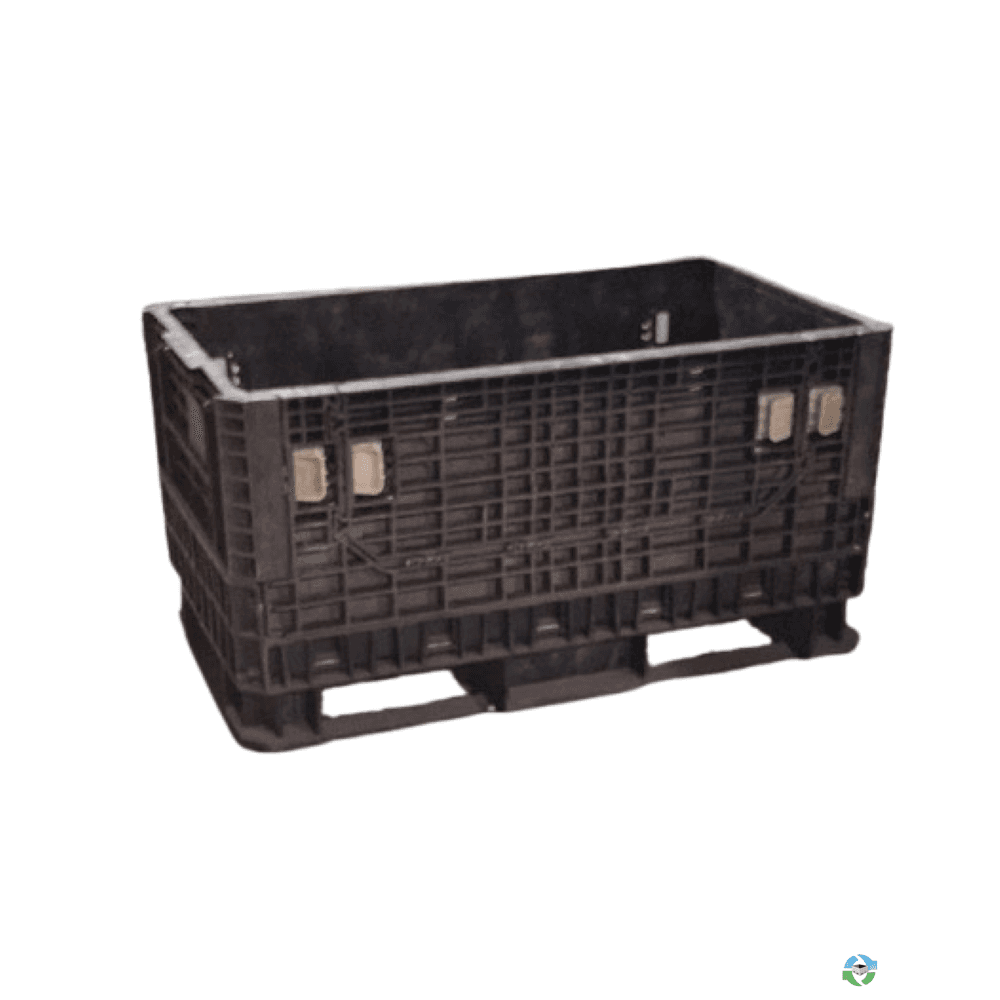 Pallet Containers For Sale: Refurbished 48x28x25 Collapsible Bulk Containers Indiana In Indiana - image 1 Pallet Containers For Sale: Refurbished 48x28x25 Collapsible Bulk Containers Indiana In Indiana - image 1