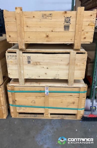 Wood Crates For Sale: Used 46x31x24 Wooden Crates Georgia In Georgia - image 2 Wood Crates For Sale: Used 46x31x24 Wooden Crates Georgia In Georgia - image 2
