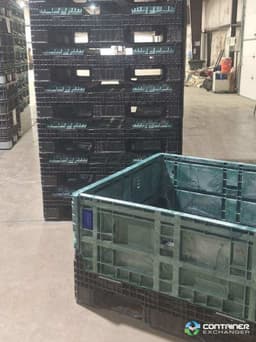 Pallet Containers For Sale: Refurbished 45x48x27 Fixed Wall Bulk Containers Indiana In Indiana - image 2 Pallet Containers For Sale: Refurbished 45x48x27 Fixed Wall Bulk Containers Indiana In Indiana - image 2