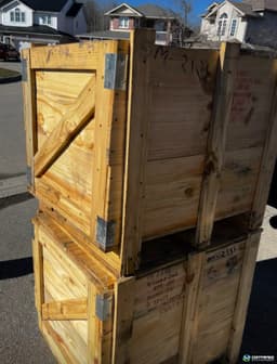 Wood Crates For Sale: USED 32x24x28 WOOD CRATES FOR SALE ONTARIO In Ontario - image 3 Wood Crates For Sale: USED 32x24x28 WOOD CRATES FOR SALE ONTARIO In Ontario - image 3
