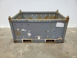 Metal Bins For Sale: Used 48x32x26 Rigid Metal Bins Ohio In Ohio - image  2 Metal Bins For Sale: Used 48x32x26 Rigid Metal Bins Ohio In Ohio - image  2