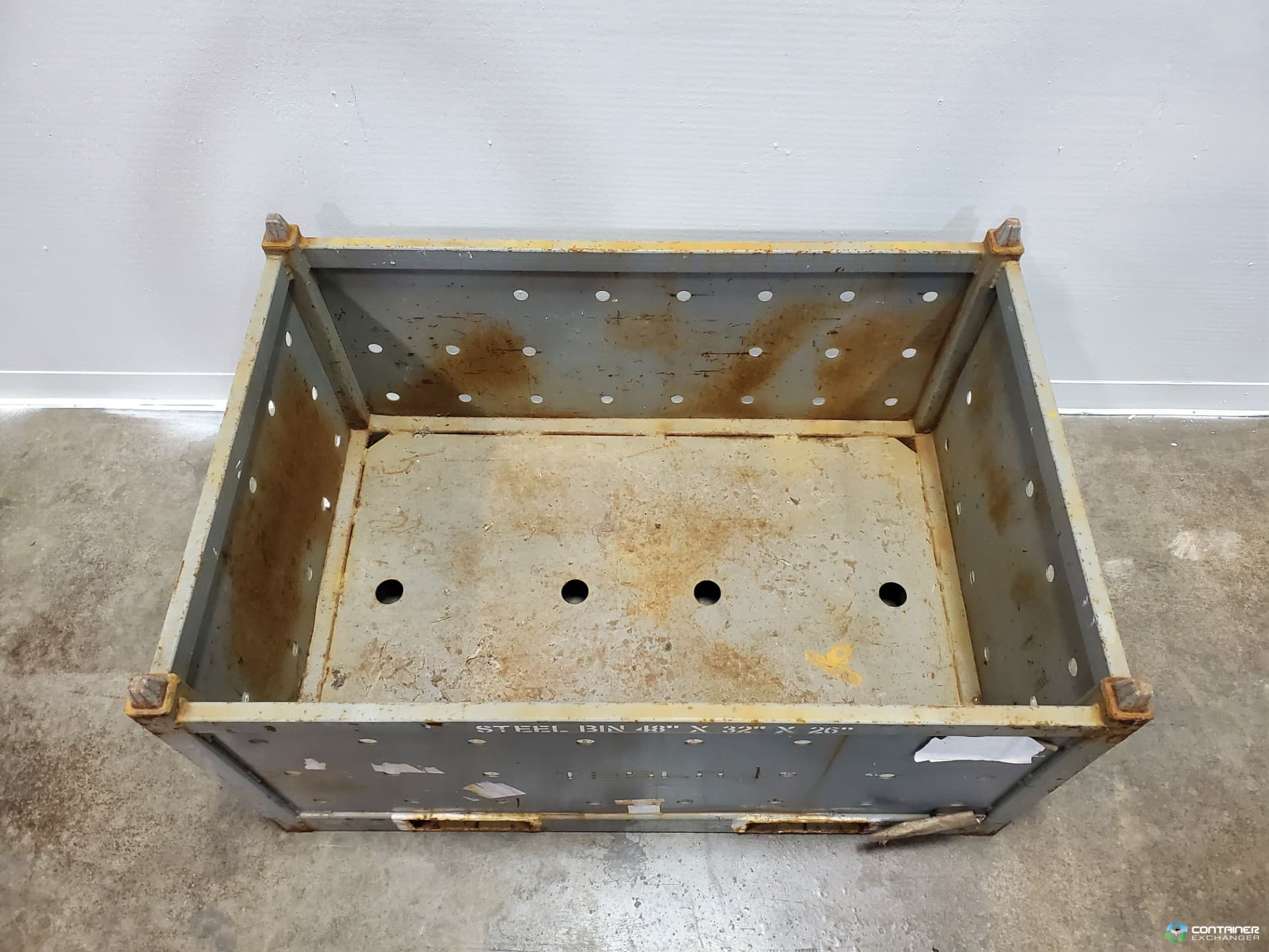 Metal Bins For Sale: Used 48x32x26 Rigid Metal Bins Ohio In Ohio - image  3 Metal Bins For Sale: Used 48x32x26 Rigid Metal Bins Ohio In Ohio - image  3