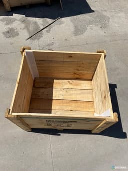Wood Crates For Sale: Used 27.5x33.5x26 Wooden Crates Nebraska In Nebraska - image 2 Wood Crates For Sale: Used 27.5x33.5x26 Wooden Crates Nebraska In Nebraska - image 2