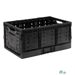 Stacking Totes For Sale: Used 24x16x11 Collapsible Returnable Plastic Crates Georgia In Georgia - image 1 Stacking Totes For Sale: Used 24x16x11 Collapsible Returnable Plastic Crates Georgia In Georgia - image 1