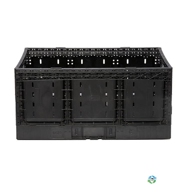 Stacking Totes For Sale: Used 24x16x11 Collapsible Returnable Plastic Crates Georgia In Georgia - image 2 Stacking Totes For Sale: Used 24x16x11 Collapsible Returnable Plastic Crates Georgia In Georgia - image 2