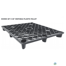 Plastic Pallets For Sale: New 48x40x4.8 Nestable Export Plastic Pallets Maine In New Hampshire - image  1 Plastic Pallets For Sale: New 48x40x4.8 Nestable Export Plastic Pallets Maine In New Hampshire - image  1