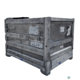 Metal Bins For Sale: Refurbished 60x46x44 Collapsible Aluminium Bins Quebec In Quebec - image 1 Metal Bins For Sale: Refurbished 60x46x44 Collapsible Aluminium Bins Quebec In Quebec - image 1