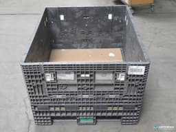 Pallet Containers For Sale: Used 56x48x34 Collapsible Bulk Containers w. Drop Doors Texas In Texas - image  2 Pallet Containers For Sale: Used 56x48x34 Collapsible Bulk Containers w. Drop Doors Texas In Texas - image  2
