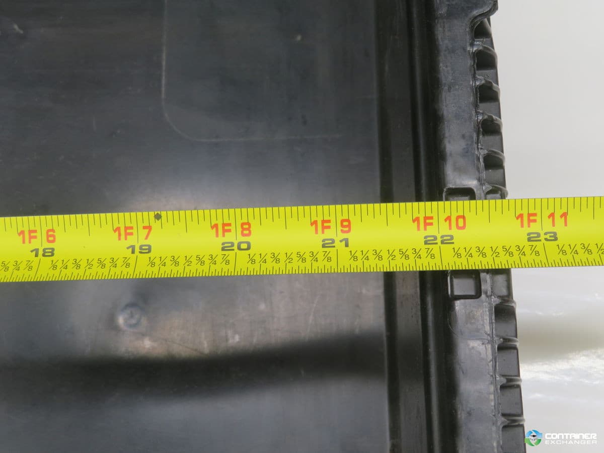 Stacking Totes For Sale: Used 24x15x5 Orbis Straight Wall Stacking Tote Texas In Texas - image 2 Stacking Totes For Sale: Used 24x15x5 Orbis Straight Wall Stacking Tote Texas In Texas - image 2