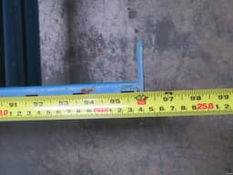 Uprights For Sale: Used 96x24 Pallet Rack Upright Teardrop Texas
Minimum Order by Lot of 6 In Texas - image  2 Uprights For Sale: Used 96x24 Pallet Rack Upright Teardrop Texas
Minimum Order by Lot of 6 In Texas - image  2