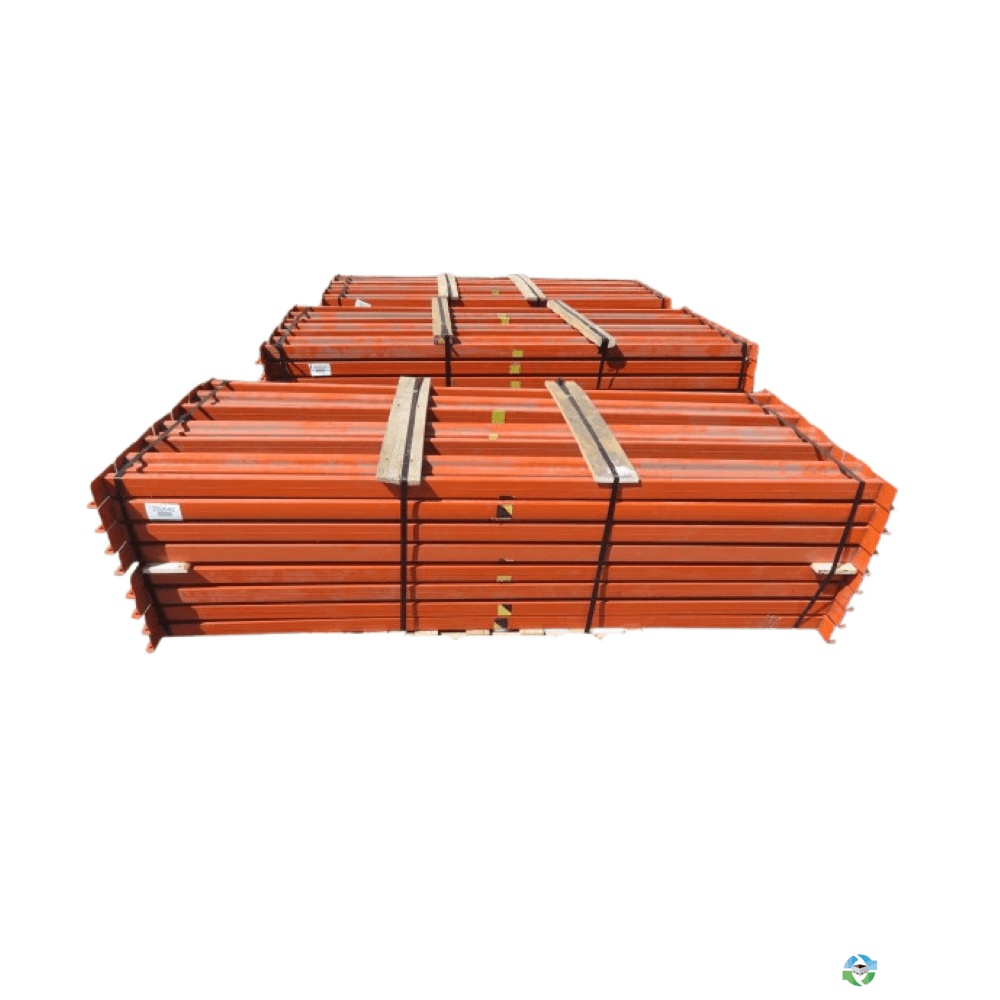 Beams For Sale: Used 96x3 Tear Drop Orange Pallet Rack Beams Texas
50 Pcs Minimum Order In Texas - image 1 Beams For Sale: Used 96x3 Tear Drop Orange Pallet Rack Beams Texas
50 Pcs Minimum Order In Texas - image 1