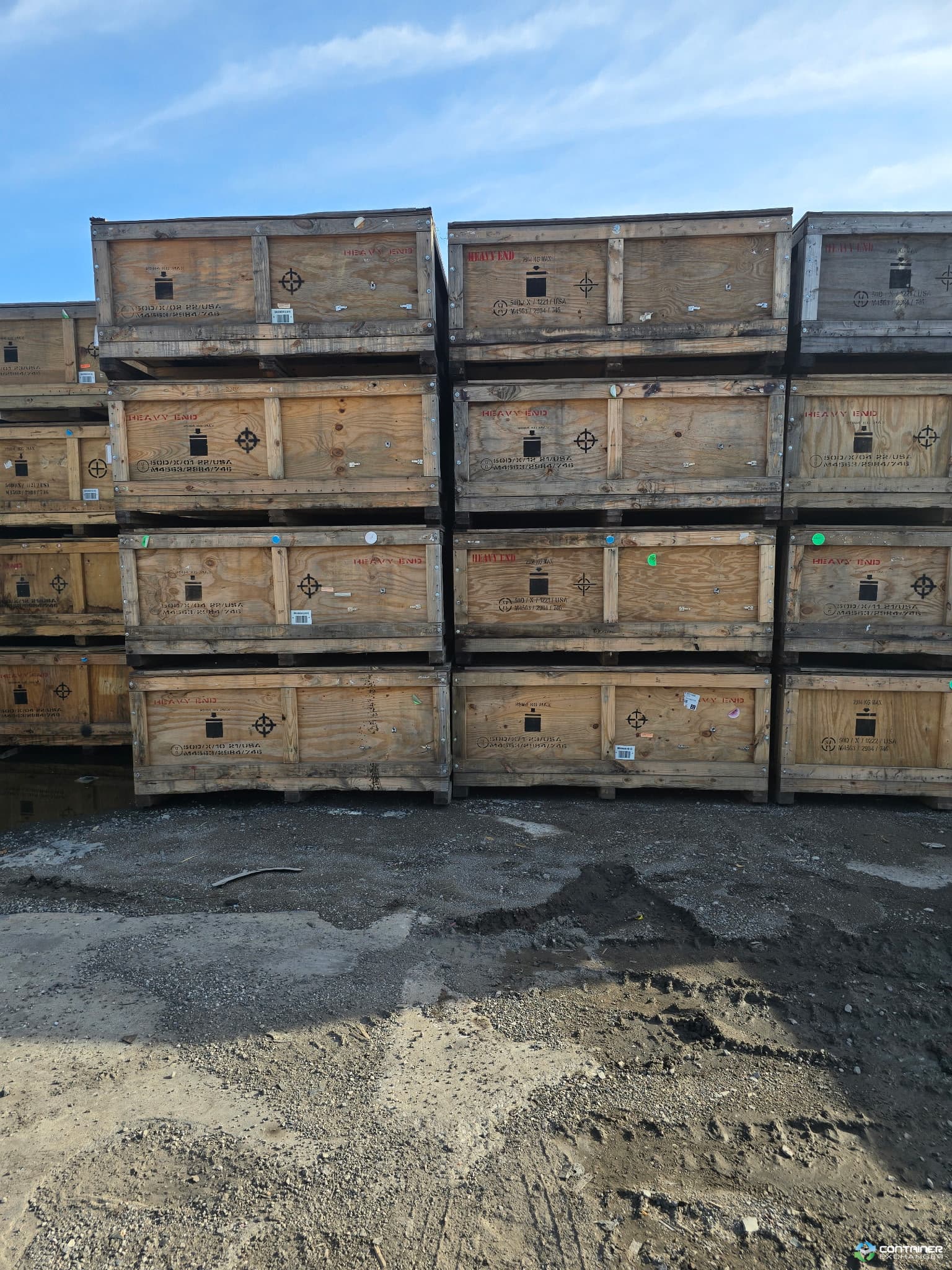 Wood Crates For Sale: Used 73x51x18.5 Wood Crates Illinois In Illinois - image 2 Wood Crates For Sale: Used 73x51x18.5 Wood Crates Illinois In Illinois - image 2