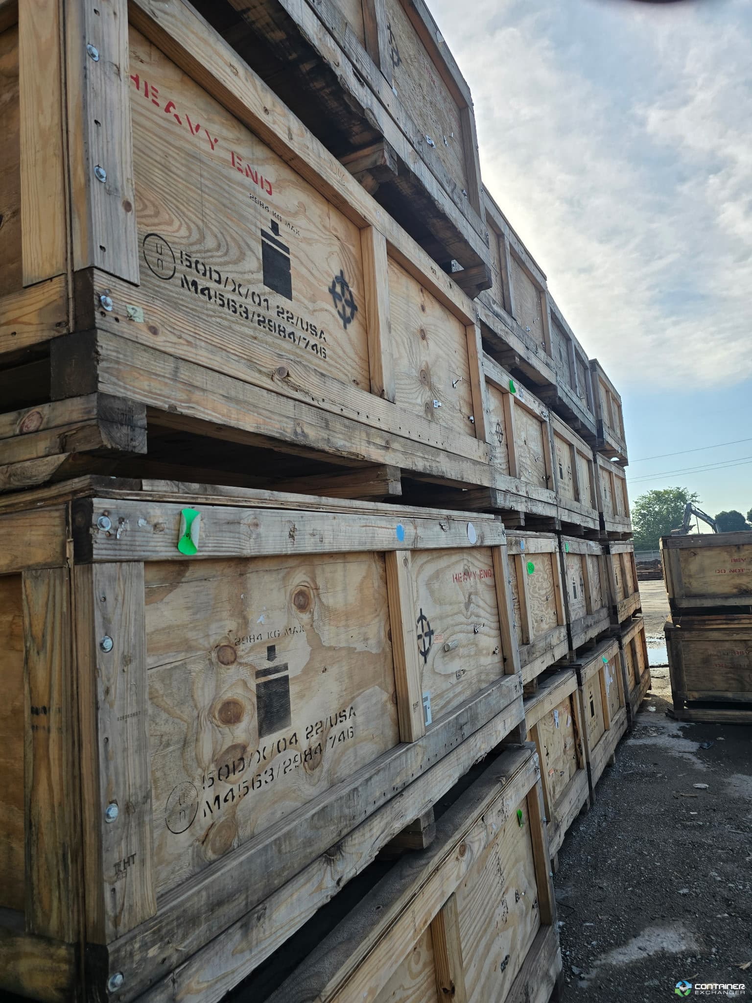 Wood Crates For Sale: Used 73x51x18.5 Wood Crates Illinois In Illinois - image 3 Wood Crates For Sale: Used 73x51x18.5 Wood Crates Illinois In Illinois - image 3