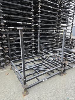 Stack Racks For Sale: Used 60x60" X 48" Clear Height Open Deck Stack Racks Ohio In Ohio - image 2 Stack Racks For Sale: Used 60x60" X 48" Clear Height Open Deck Stack Racks Ohio In Ohio - image 2