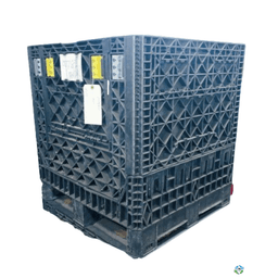 Pallet Containers For Sale: Used 30x32x34 Collapsible Bulk Containers w/ Drop Doors – Ontario In Ontario - image  1 Pallet Containers For Sale: Used 30x32x34 Collapsible Bulk Containers w/ Drop Doors – Ontario In Ontario - image  1