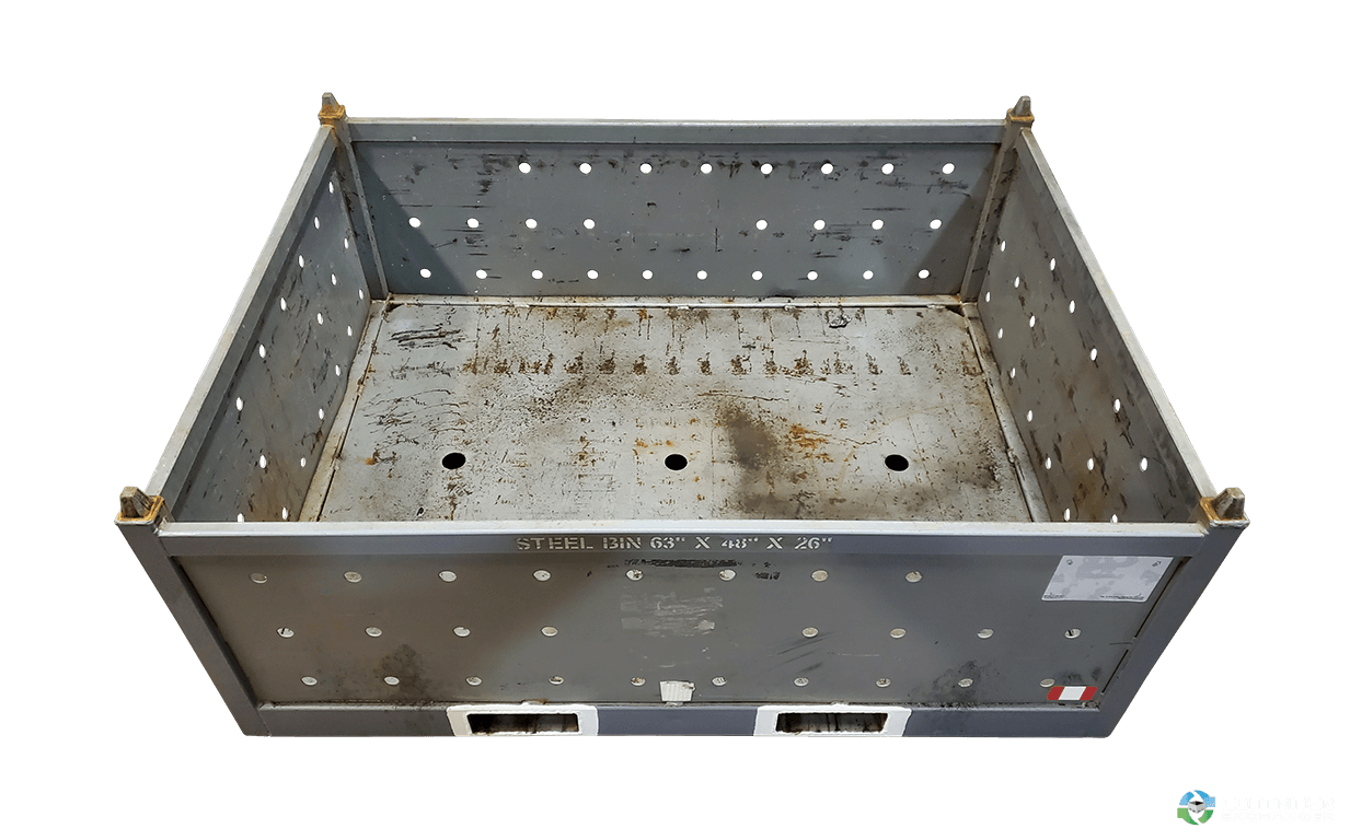 Metal Bins For Sale: Used 63x48x26 Steel Tubs No Drop Doors Ohio In Ohio - image 3 Metal Bins For Sale: Used 63x48x26 Steel Tubs No Drop Doors Ohio In Ohio - image 3