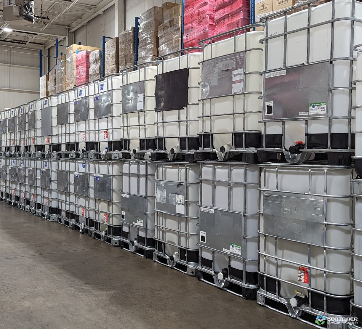 IBC Totes For Sale: 275 Gallon Fully Reconditioned Refurbished Triple Washed IBC Totes - Non-Food Grade Ontario and BC In Ontario - image 2 IBC Totes For Sale: 275 Gallon Fully Reconditioned Refurbished Triple Washed IBC Totes - Non-Food Grade Ontario and BC In Ontario - image 2