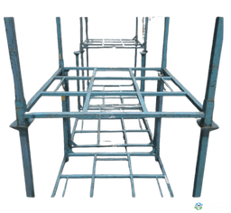Stack Racks For Sale: Used 60x60" at 50" Clear Height Stack Racks with 9 Square Open Decking Ohio In Ohio - image  1 Stack Racks For Sale: Used 60x60" at 50" Clear Height Stack Racks with 9 Square Open Decking Ohio In Ohio - image  1