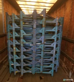 Stack Racks For Sale: Used 60x60" at 50" Clear Height Stack Racks with 9 Square Open Decking Ohio In Ohio - image  3 Stack Racks For Sale: Used 60x60" at 50" Clear Height Stack Racks with 9 Square Open Decking Ohio In Ohio - image  3