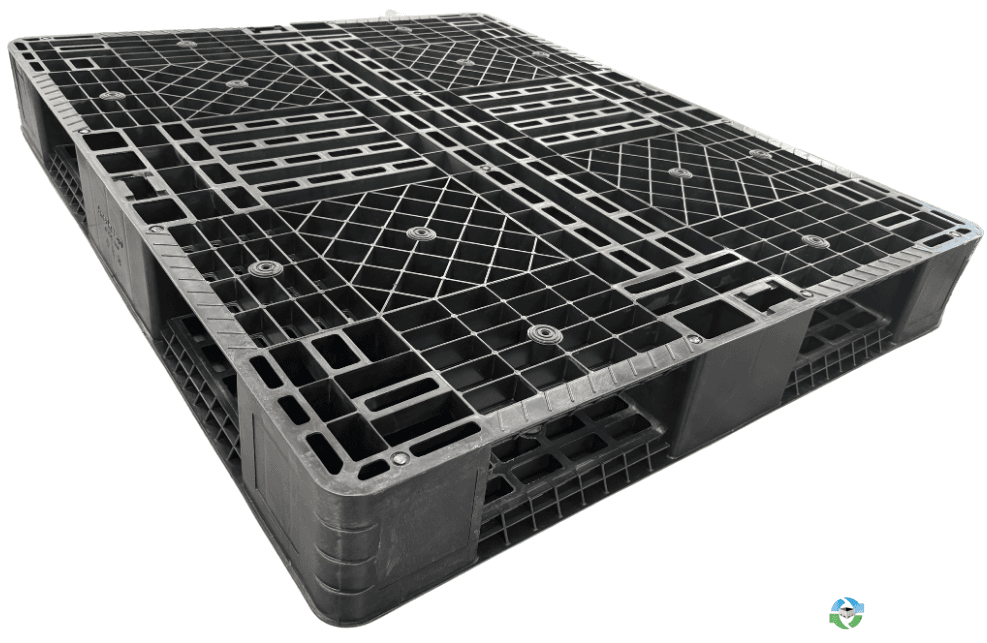 Plastic Pallets For Sale: Brand New 47.24 x 39.37 x 4.72 Medium-Duty Plastic Pallet with Clearance Texas In Texas - image 2 Plastic Pallets For Sale: Brand New 47.24 x 39.37 x 4.72 Medium-Duty Plastic Pallet with Clearance Texas In Texas - image 2