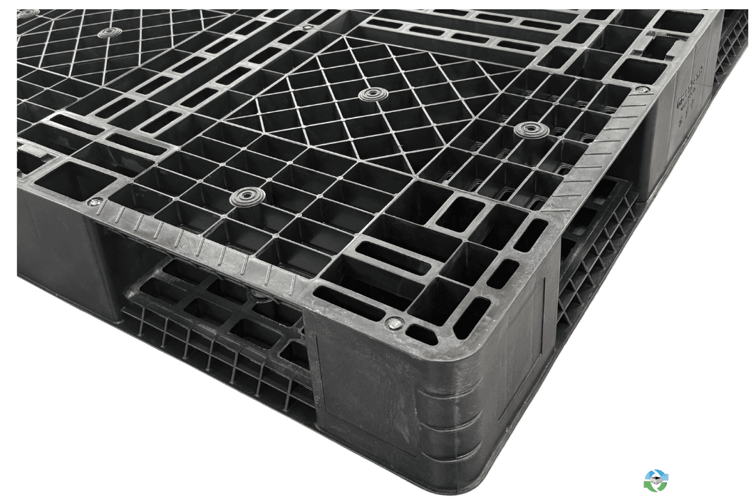 Plastic Pallets For Sale: Brand New 47.24 x 39.37 x 4.72 Medium-Duty Plastic Pallet with Clearance Texas In Texas - image 3 Plastic Pallets For Sale: Brand New 47.24 x 39.37 x 4.72 Medium-Duty Plastic Pallet with Clearance Texas In Texas - image 3
