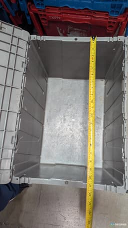 Stack & Nest Totes For Sale: Used 11x14x20.5 Handheld Totes Washington In Washington - image  4 Stack & Nest Totes For Sale: Used 11x14x20.5 Handheld Totes Washington In Washington - image  4