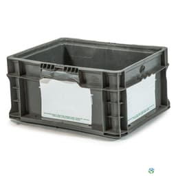Stacking Totes For Sale: Used 15x12x7 Stackable Totes - Gray In Ontario - image 1 Stacking Totes For Sale: Used 15x12x7 Stackable Totes - Gray In Ontario - image 1