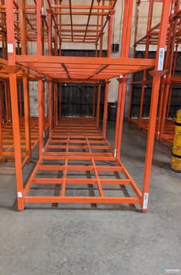 Stack Racks For Sale: USED 60x60x54 Clear Height Stack Racks Open Deck California In California - image  2 Stack Racks For Sale: USED 60x60x54 Clear Height Stack Racks Open Deck California In California - image  2