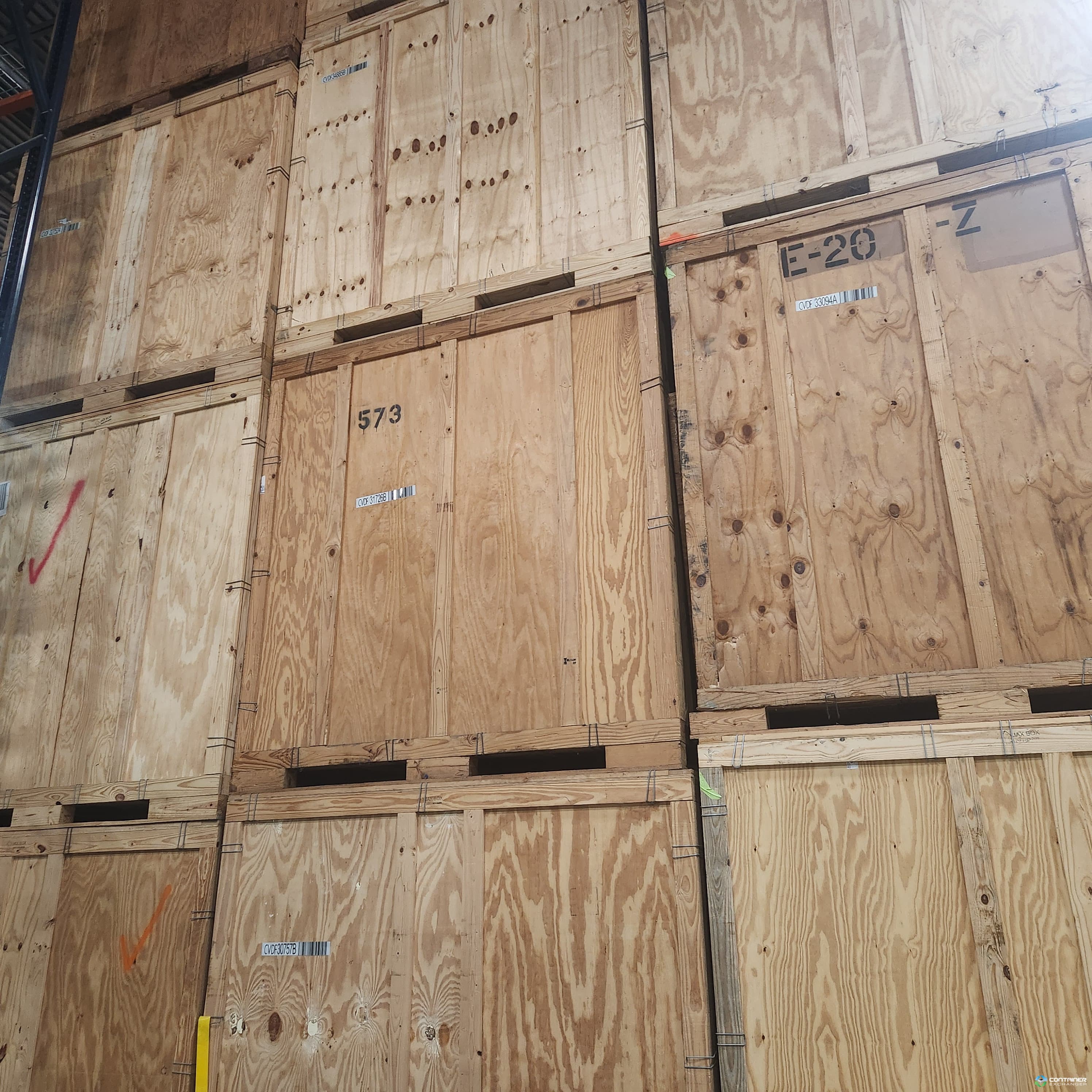 Wood Crates For Sale: Used 84x60x72 or 84 Collapsible Wood Crates Texas In Texas - image  2 Wood Crates For Sale: Used 84x60x72 or 84 Collapsible Wood Crates Texas In Texas - image  2