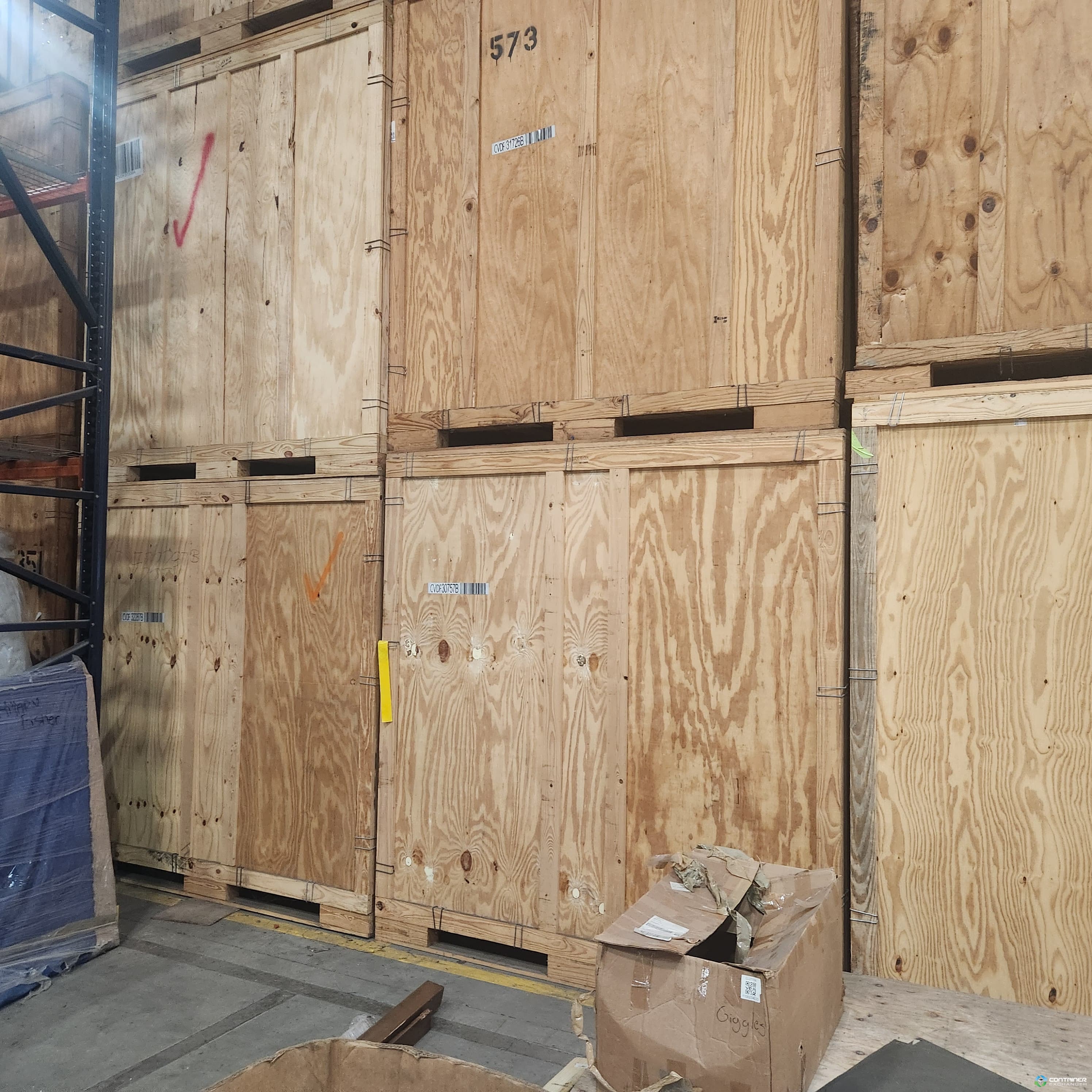 Wood Crates For Sale: Used 84x60x72 or 84 Collapsible Wood Crates Texas In Texas - image  3 Wood Crates For Sale: Used 84x60x72 or 84 Collapsible Wood Crates Texas In Texas - image  3