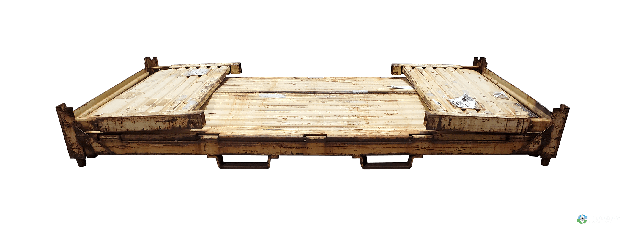 Metal Bins For Sale: Used 96x48x32 Collapsible Steel Tubs No Drop Doors Ohio In Ohio - image  5 Metal Bins For Sale: Used 96x48x32 Collapsible Steel Tubs No Drop Doors Ohio In Ohio - image  5