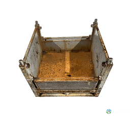 Metal Bins For Sale: Used 30x32x25 Steel Tubs 2 Drop Doors Mississippi In Mississippi - image  2 Metal Bins For Sale: Used 30x32x25 Steel Tubs 2 Drop Doors Mississippi In Mississippi - image  2