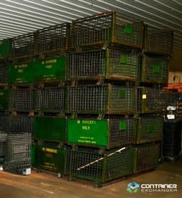 Wire Baskets For Sale: Used Heavy Duty 46x34x32h” Wire Mesh Bulk Containers In Ontario - image  3 Wire Baskets For Sale: Used Heavy Duty 46x34x32h” Wire Mesh Bulk Containers In Ontario - image  3