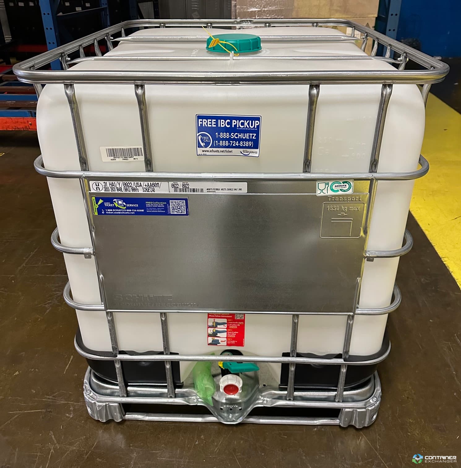 IBC Totes For Sale: Used 275 Gallon IBC Totes Previously Held Food Grade Kansas In Kansas - image 3 IBC Totes For Sale: Used 275 Gallon IBC Totes Previously Held Food Grade Kansas In Kansas - image 3
